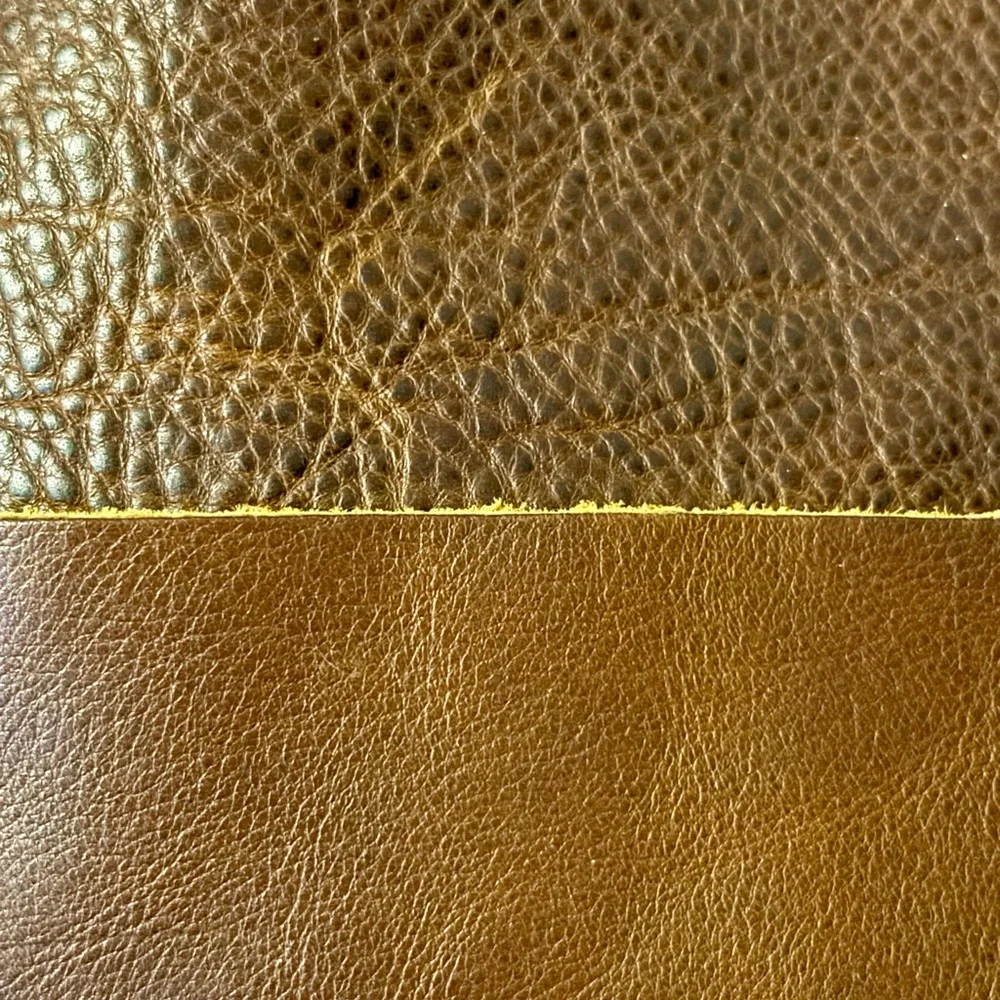TWO-TEXTURED NUTMEG medium Classic tote - Portland Leather - EUC - Picture 7 of 7